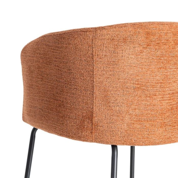 Silla Calabaza Tejido-Metal Salón 61 X 56 X 77,50 cm