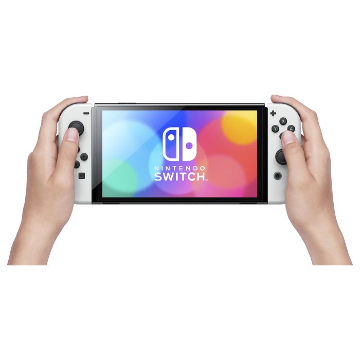 Nintendo Switch OLED Blanca - Consola de Videojuegos con Pantalla OLED de 7 Pulgadas y 64 GB 7
