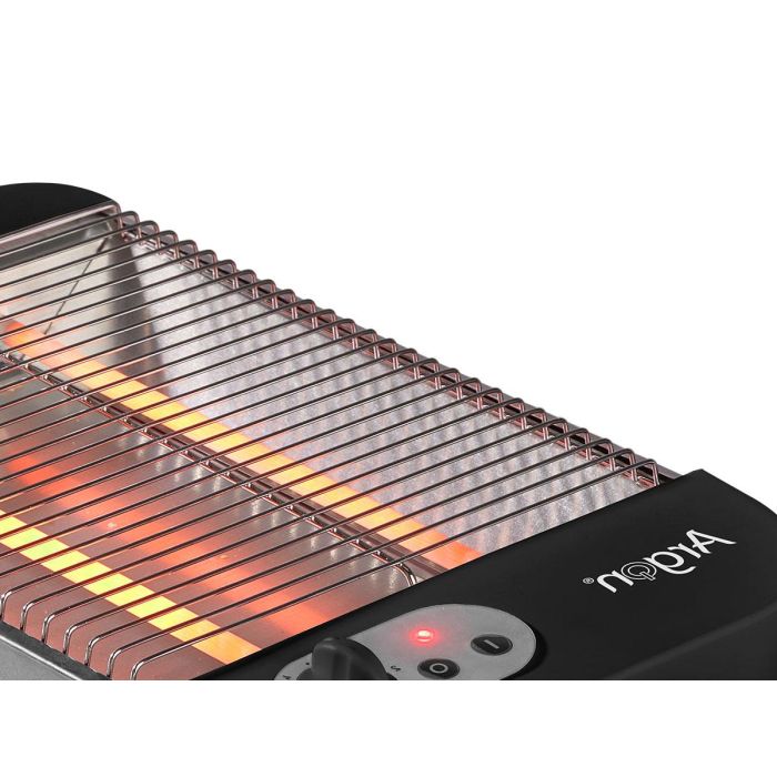 Argon Tostador Plano Negro 600W - Acero Inoxidable y Plástico - 40.5x6.5x21.5 cm para Uso Doméstico (Set de 6) 3 Argon Tostador Plano Negro 600W - Acero Inoxidable y Plástico - 40.5x6.5x21.5 cm para Uso Doméstico (Set de 6) 3