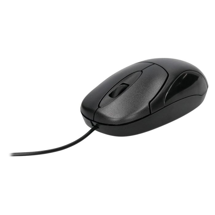 Raton Q-Connect Optico 800 Dpi Usb 1,5 grhz Negro 3