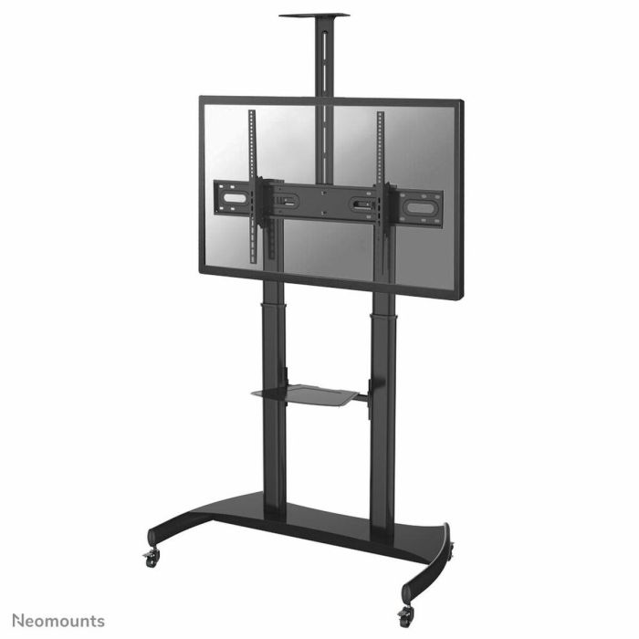 Neomounts PLASMA-M1950E Soporte de Suelo Móvil para Pantallas 60-100 pulgadas, 100 kg, VESA 200x200-1000x600, Altura Manual 134-166 cm, Negro