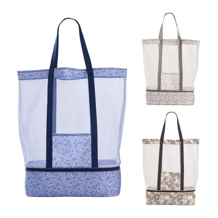 Bolsa de playa con enfriador 53x16x39 cm colores surtidos
