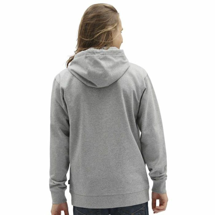 Sudadera con Capucha Hombre Vans Big Chest Lock Up Gris claro 2