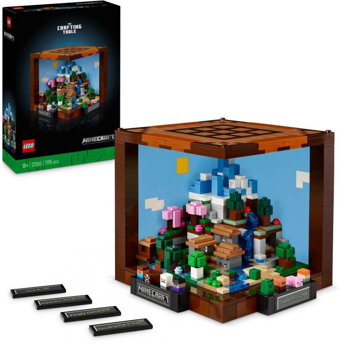 LEGO 21265 Minecraft El Banco de Trabajo - Set de Construcción y Exploración - Regalo para Adultos 2 LEGO 21265 Minecraft El Banco de Trabajo - Set de Construcción y Exploración - Regalo para Adultos 2