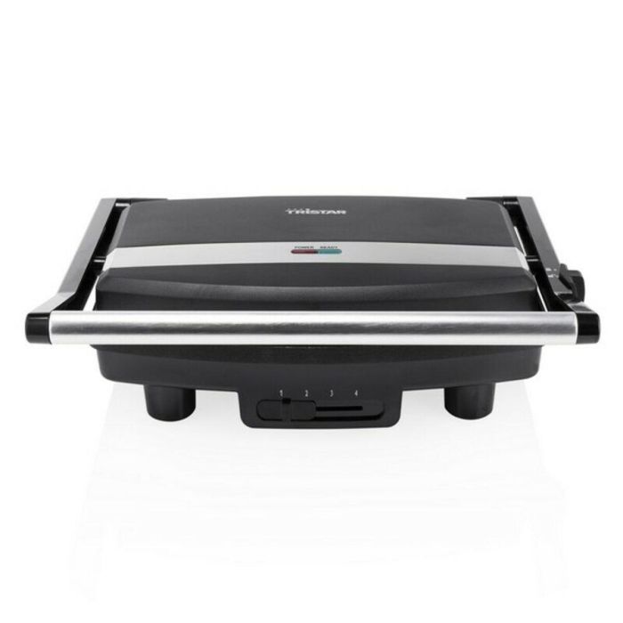 Grill de contacto Tristar GR-2856 1000W Negro Acero 28 x 19 cm 2 Grill de contacto Tristar GR-2856 1000W Negro Acero 28 x 19 cm 2