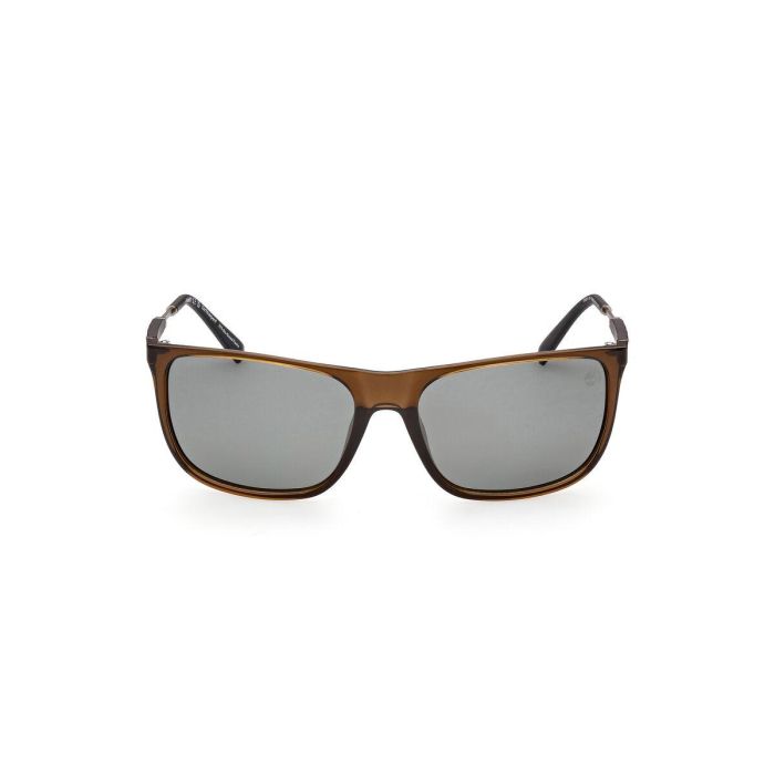 Timberland TB9281 97D Gafas de Sol Polarizadas 62 mm para Hombre Color Marrón Verde 2