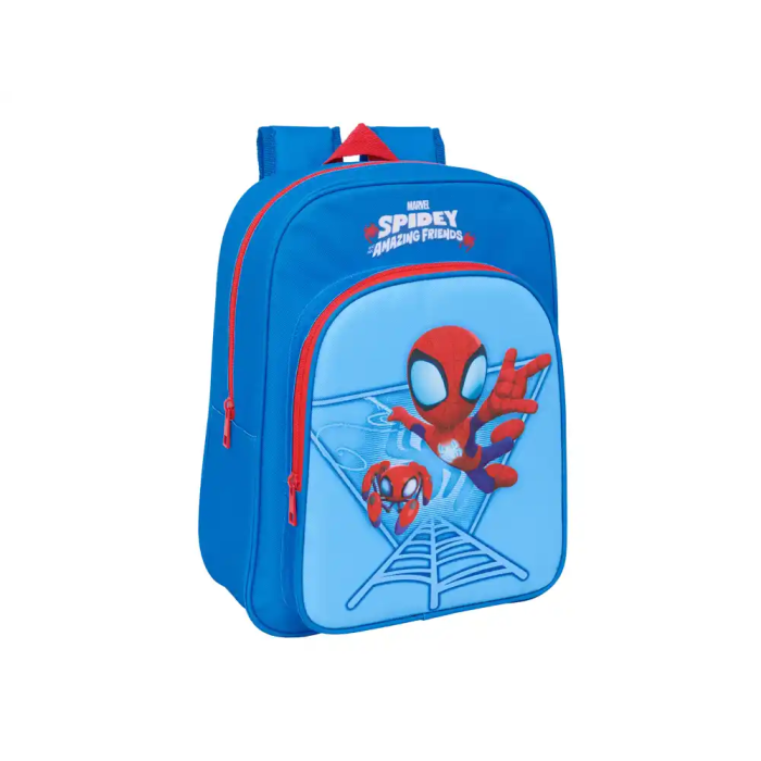 Safta Mochila Infantil Adaptable a Carro Spiderman 26x34x11cm 0 Safta Mochila Infantil Adaptable a Carro Spiderman 26x34x11cm 0