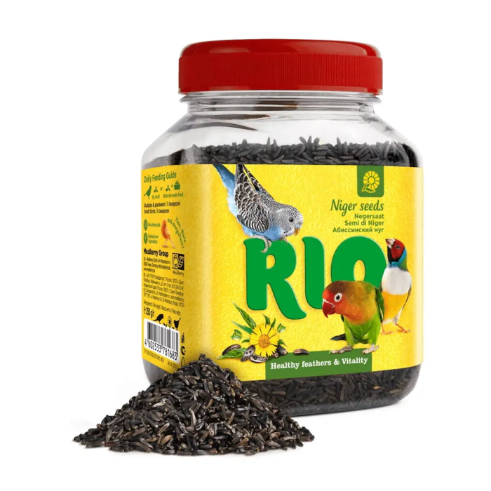 Rio Semillas De Niger Para Todas Las Aves 250 gr Rio Semillas De Niger Para Todas Las Aves 250 gr