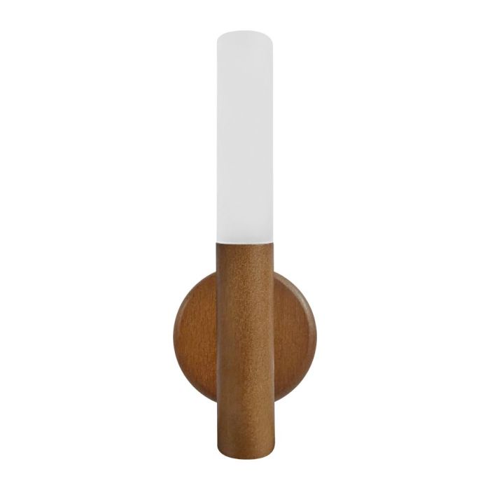 Edm Lámpara de Pared Recargable LED 1W 60 lm 3000K, Color Madera, Incluye Batería y Cable de Carga Edm Lámpara de Pared Recargable LED 1W 60 lm 3000K, Color Madera, Incluye Batería y Cable de Carga