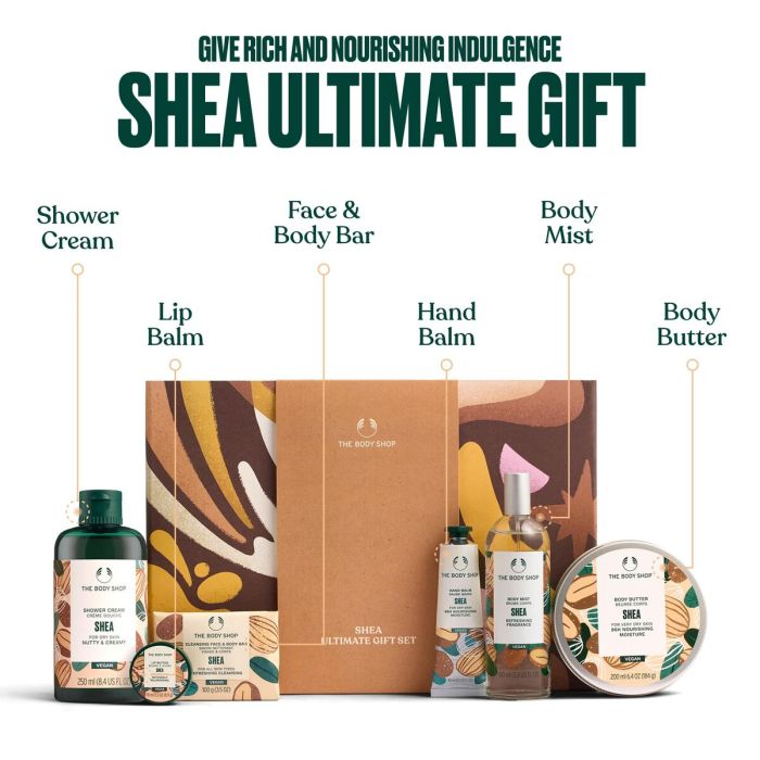 Set de Cosmética Mujer The Body Shop SHEA 2 Set de Cosmética Mujer The Body Shop SHEA 2