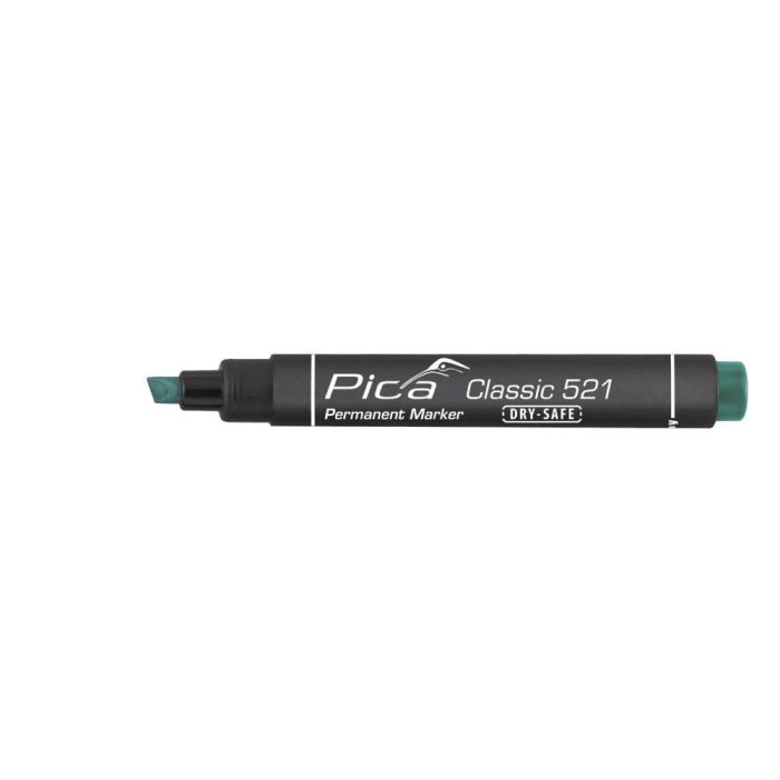 Marcador permanente tipo pincel verde 1 Marcador permanente tipo pincel verde 1