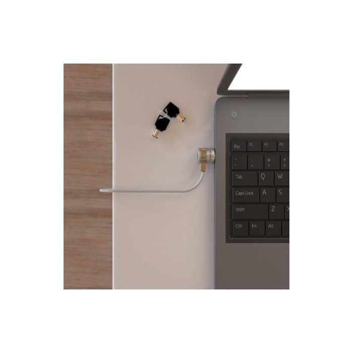 Cable de Seguridad para Portátiles Aisens ASLK-D40K02-SL/ 1.5m 3 Cable de Seguridad para Portátiles Aisens ASLK-D40K02-SL/ 1.5m 3