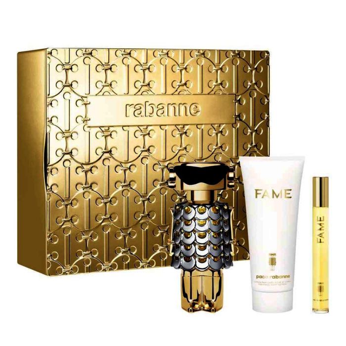 Paco Rabanne Fame eau de parfum 80 ml + locion corporal perfumada 100 ml + miniatura eau de parfum 10 ml