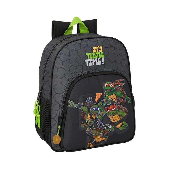 Mochila Safta Junior Adaptable A Carro Tortugas Ninja 380x320x120 mm Mochila Safta Junior Adaptable A Carro Tortugas Ninja 380x320x120 mm
