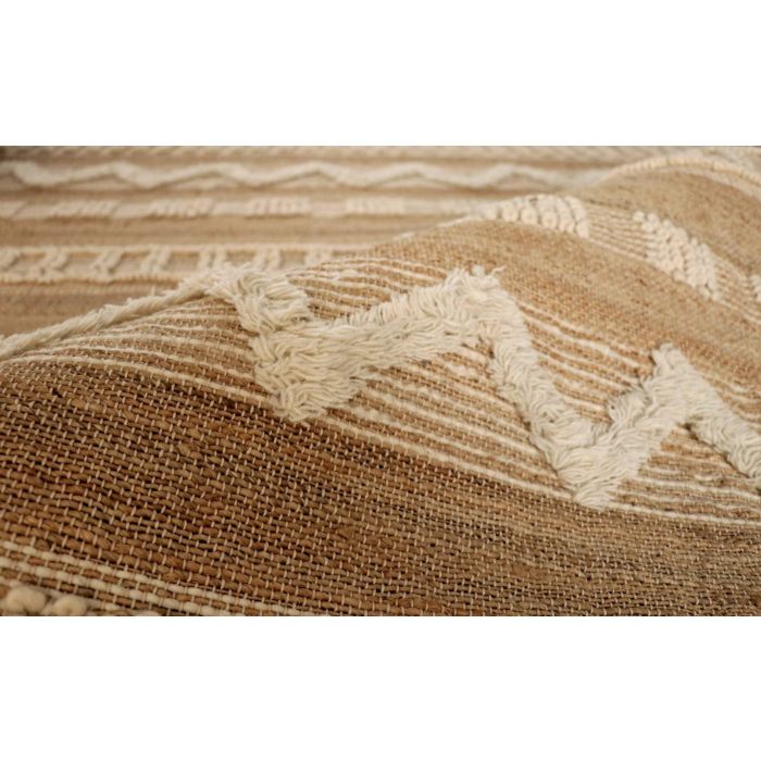 Alfombra Home ESPRIT Blanco Marrón Boho 200 x 300 x 1 cm 1