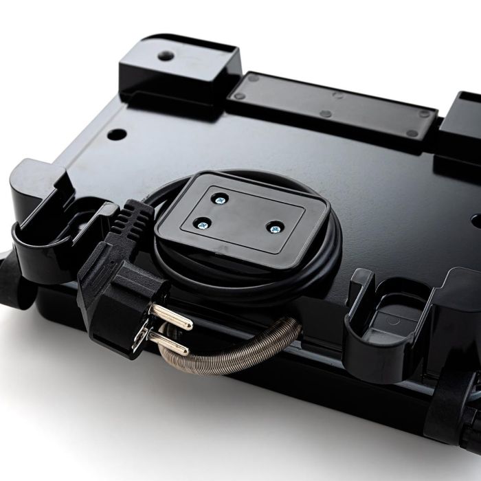 DCook Grill Doble Placa Gallery con Placas Antiadherentes Cocina Rápida y Saludable Acero 148cm 4