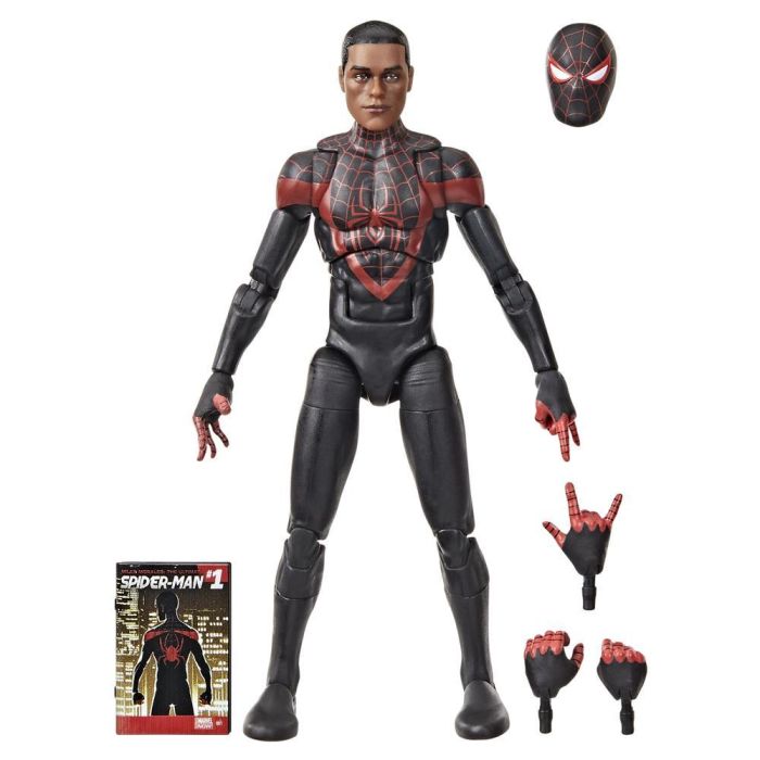 Figura Hasbro Marvel Legends Miles Morales: 4 Figura Hasbro Marvel Legends Miles Morales: 4