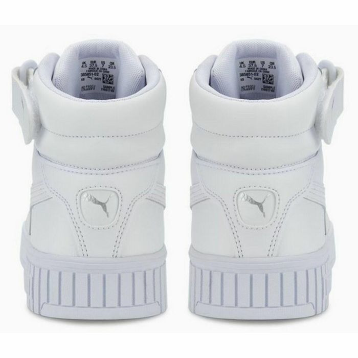 Zapatillas Casual de Mujer Puma CARINA 2.0 MID 385851 02 Blanco 4 Zapatillas Casual de Mujer Puma CARINA 2.0 MID 385851 02 Blanco 4
