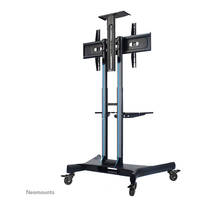 Neomounts NM-M1700BLACK Carrito para Pantallas de 32-75", 50 kg, Altura Ajustable 104-154 cm, VESA 200x200-600x400, Negro 10