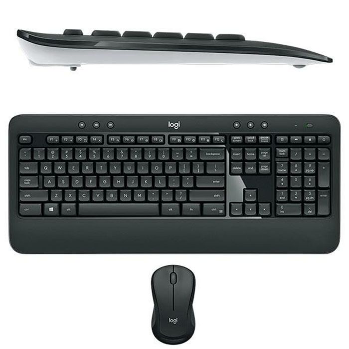 Teclado y Ratón Logitech MK540 Negro Qwerty Español (4 Unidades) 2 Teclado y Ratón Logitech MK540 Negro Qwerty Español (4 Unidades) 2