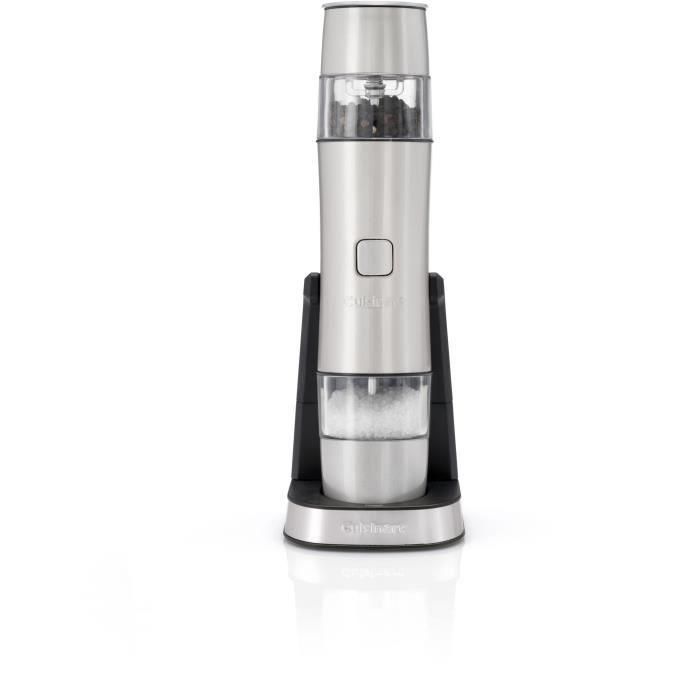 Cuisinart Salero y Pimentero SG6SE Automático Recargable Gris Perla 20 min