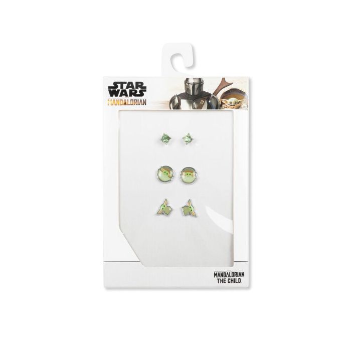 Set 3 Pares de pendientes Baby Yoda Star Wars 1 Set 3 Pares de pendientes Baby Yoda Star Wars 1