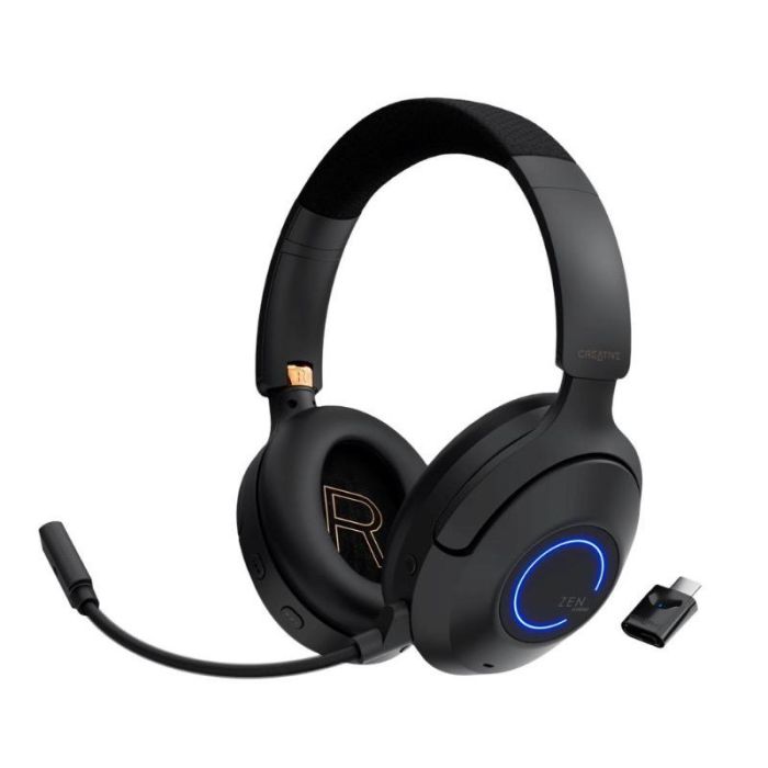 Creative Labs 51EF1040AA001 Auricular Zen Hybrid Pro Classic Negro, Cancelación Activa de Ruido Híbrida, Batería hasta 100h, Bluetooth 5.3 1