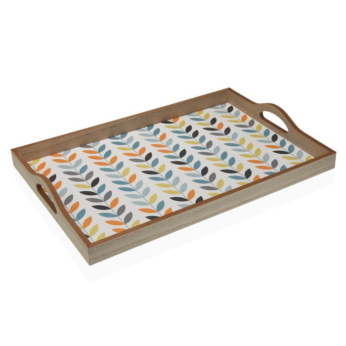 Bandeja Rectangular Erin 30x45x5 cm - Madera MDF - Versa (2 Unidades)