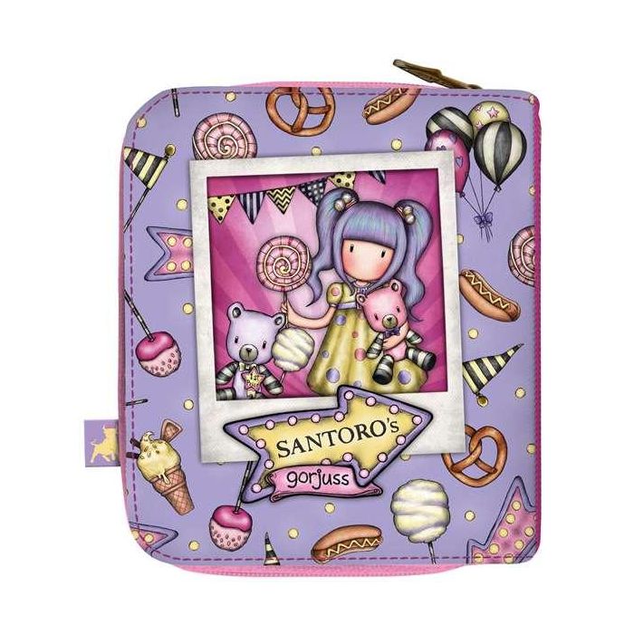 Cartera Gorjuss First prize Lila 10 x 12 x 3 cm 0 Cartera Gorjuss First prize Lila 10 x 12 x 3 cm 0