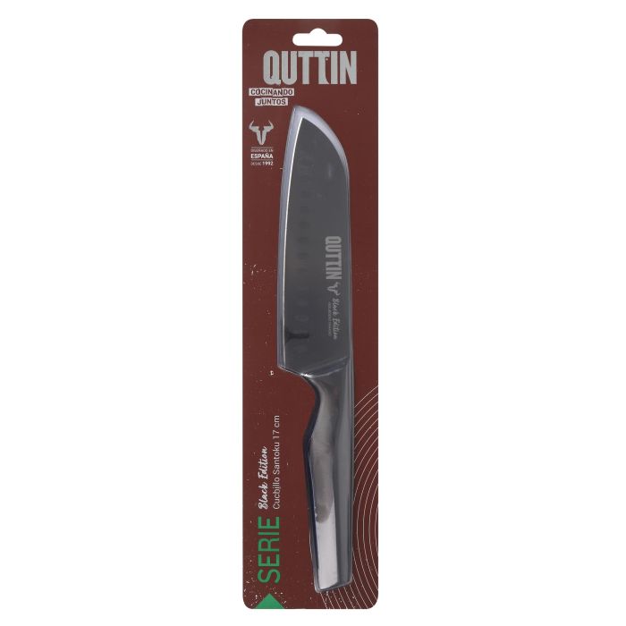 Quttin Cuchillo Santoku 17 cm Black Edition (8 Unidades) 1