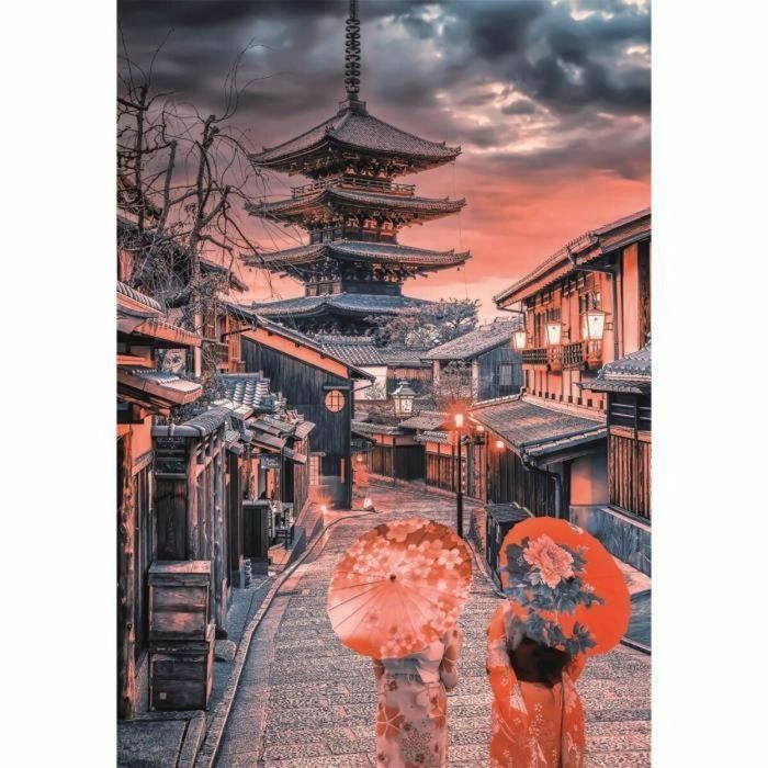Clementoni CLE8005125355990 Puzzle Compacto 500 piezas Noche en Kioto 4 Clementoni CLE8005125355990 Puzzle Compacto 500 piezas Noche en Kioto 4