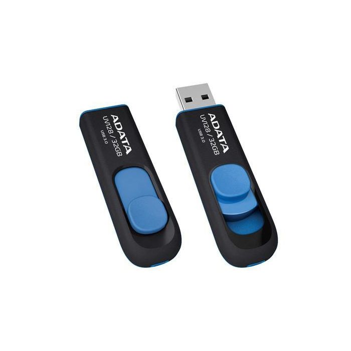 Adata UV128 Memoria USB 128GB 3.2 Gen1 Negra/Azul 2