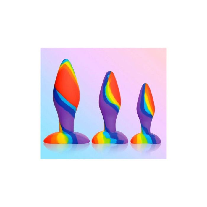 Plug Anal XR Silicona Set 3 Piezas 4 Plug Anal XR Silicona Set 3 Piezas 4