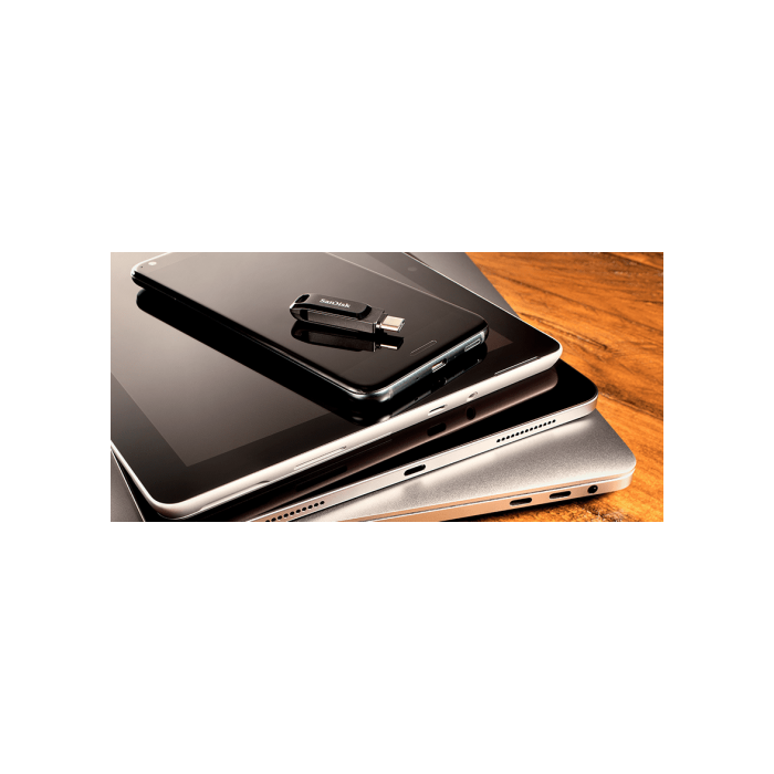 Sandisk Ultra Dual Drive Go 256 GB USB Type-A / Type-C 3.2 Gen 1 Negro SDDDC3-256G-G46 5 Sandisk Ultra Dual Drive Go 256 GB USB Type-A / Type-C 3.2 Gen 1 Negro SDDDC3-256G-G46 5