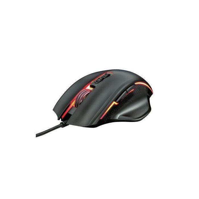 RATÓN TRUST GAMING GXT 168 HAZE - 4000PPP - 7 BOTONES (6 PROGRAMABLES) - 60 IPS - ILUMINACIÓN RGB - CABLE 170CM USB 1 RATÓN TRUST GAMING GXT 168 HAZE - 4000PPP - 7 BOTONES (6 PROGRAMABLES) - 60 IPS - ILUMINACIÓN RGB - CABLE 170CM USB 1