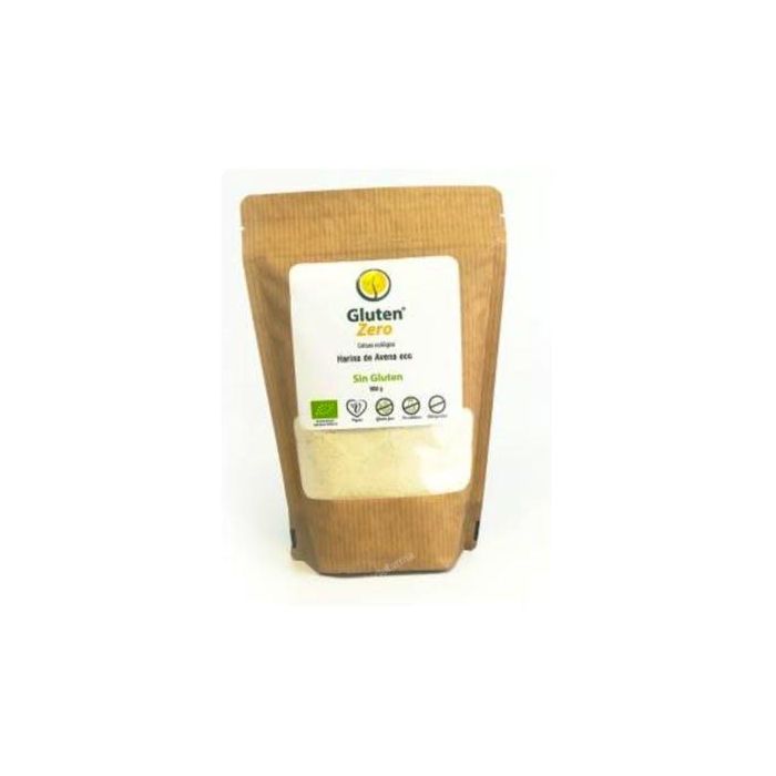 GLUTEN ZERO Harina de Avena 500g sin Gluten y Ecológica