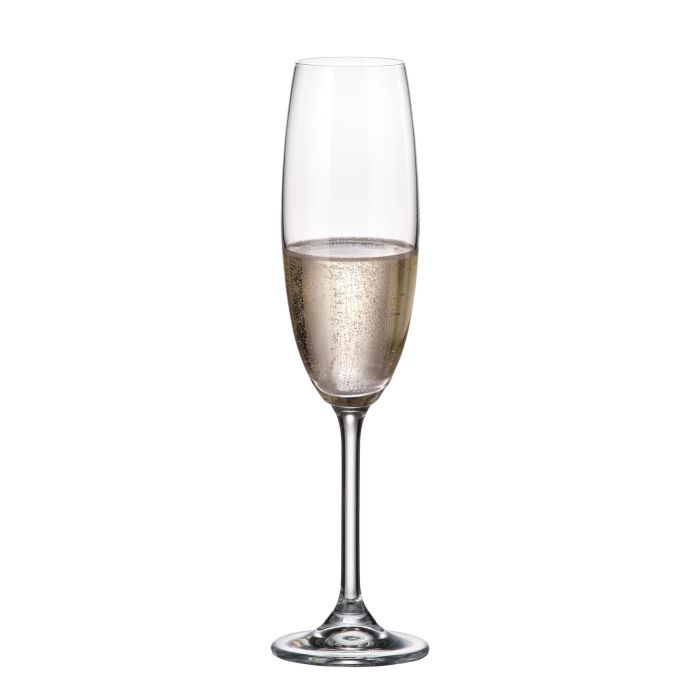 Set 6 Copas Champagne Bohemia 220 cc Clara (4 Cajas) 8 Set 6 Copas Champagne Bohemia 220 cc Clara (4 Cajas) 8
