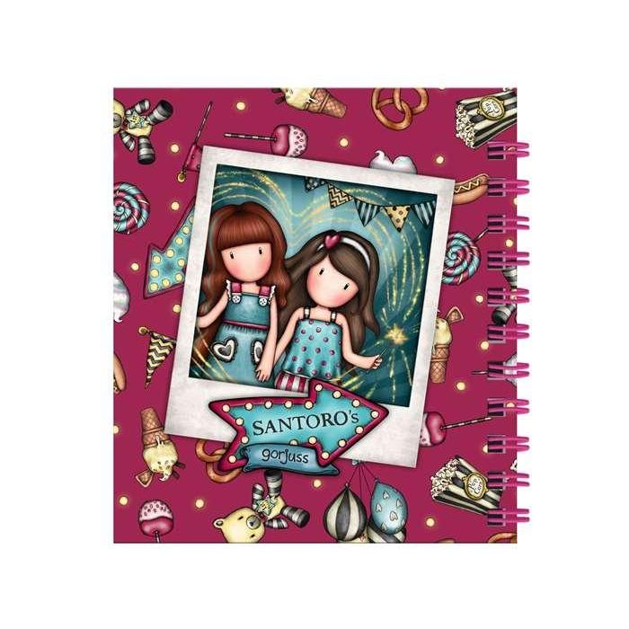 Gorjuss Display 16 Libretas Vocabulario Fairground "Carousel" 31,5x16,8x8,5cm 13