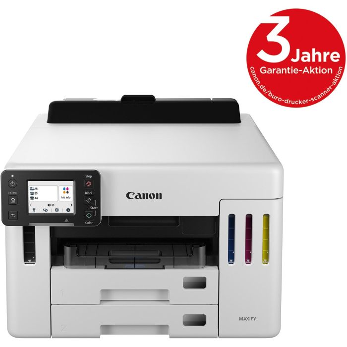 Canon Impresora Maxify GX5550 Megatank, Inyección de Tinta, Wi-Fi, Pantalla Táctil, Impresión A4, Hasta 600 Hojas 0 Canon Impresora Maxify GX5550 Megatank, Inyección de Tinta, Wi-Fi, Pantalla Táctil, Impresión A4, Hasta 600 Hojas 0