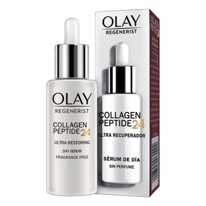 Olay REGENERIST COLLAGEN PEPTIDE24 Sérum Facial Antiedad Hidratante con Péptidos de Colágeno y Vitamina B3 para Día, Reafirmante 40 ml