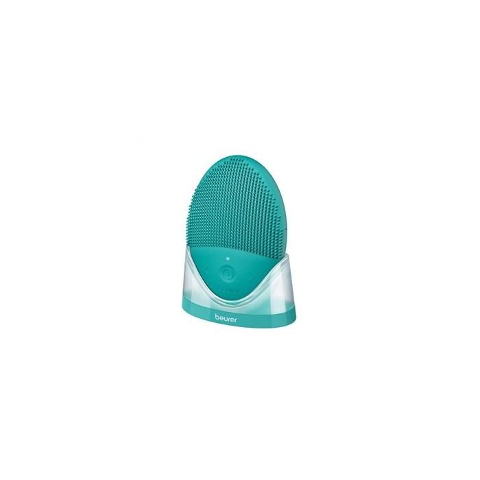 Beurer Cepillo Facial 2 en 1 de Silicona Turquesa con Tecnología de Vibración, 15 Niveles de Intensidad Beurer Cepillo Facial 2 en 1 de Silicona Turquesa con Tecnología de Vibración, 15 Niveles de Intensidad