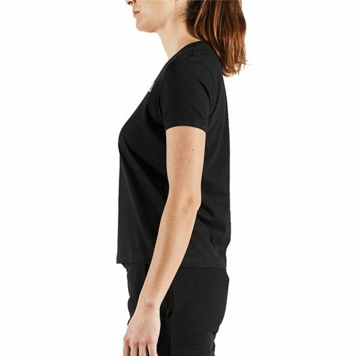 Camiseta de Manga Corta Mujer Kappa Cabou Negro 1 Camiseta de Manga Corta Mujer Kappa Cabou Negro 1