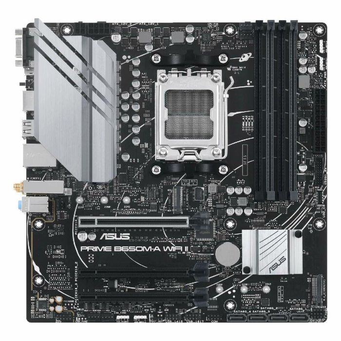 Asus PRIME B650M-A WiFi II Placa Base AMD B650 Micro ATX AM5 ASU1691056882873 27