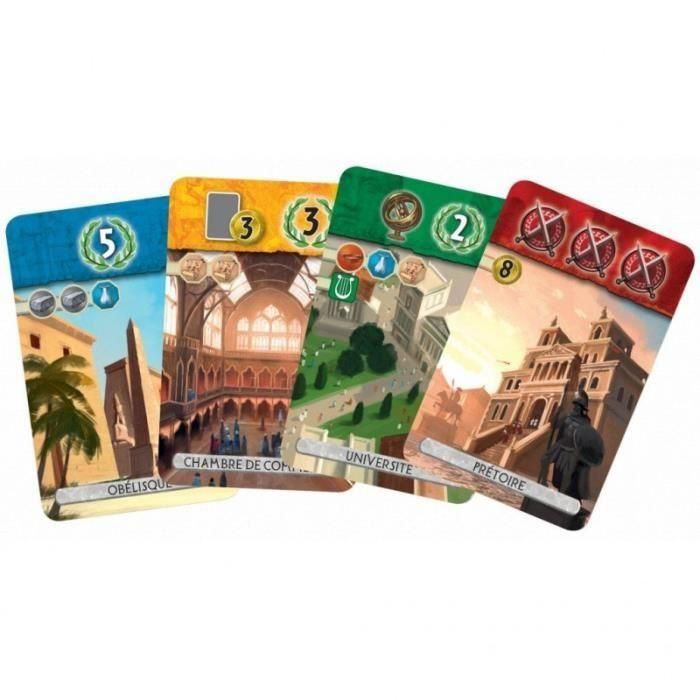 Asmodee 7 Wonders Duel - Juego de mesa independiente para 2 jugadores, edad 10+, 30 minutos de juego 3