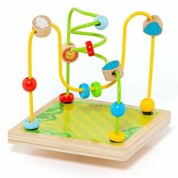 Molto Cubo de Actividades de Madera 19x17x17 cm para edad +3 años 3 Molto Cubo de Actividades de Madera 19x17x17 cm para edad +3 años 3
