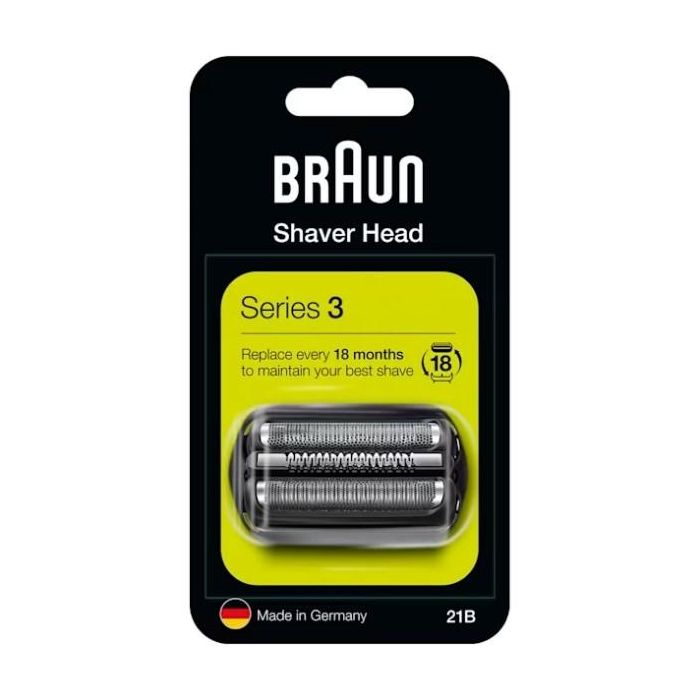 Braun BRA8700216736879 Cabezal de Afeitadora Serie 3 - 2 Láminas - 100% Fabricado en Alemania