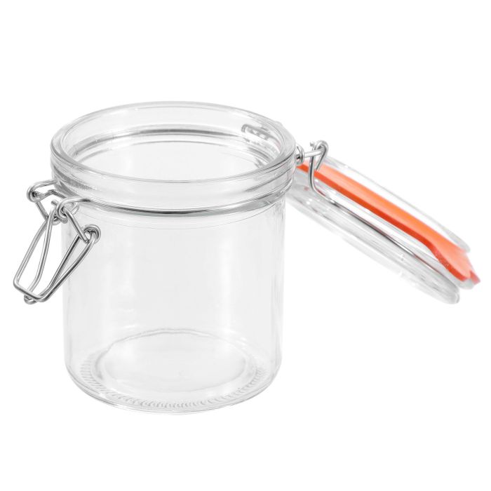 Tarro Hermético de Vidrio con Cierre Clip 250 ml - La Mediterranea (24 Unidades) 10 Tarro Hermético de Vidrio con Cierre Clip 250 ml - La Mediterranea (24 Unidades) 10