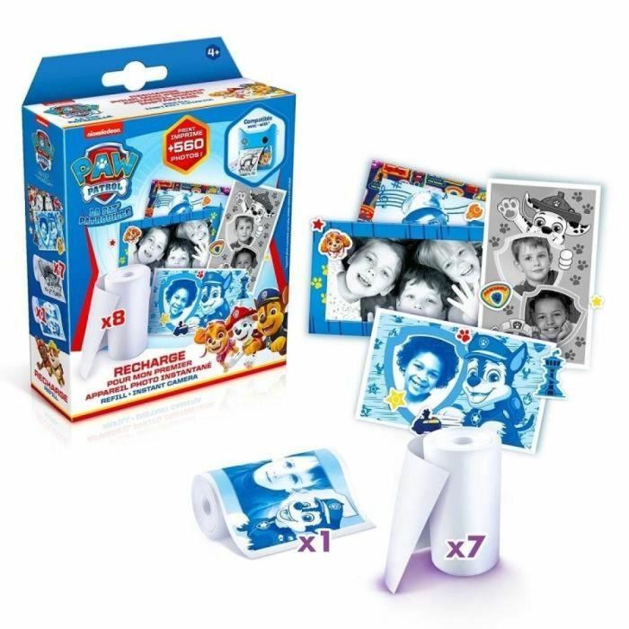 Canal Toys CTPPC038 Repuesto para Cámara Instantánea Paw Patrol - Fotos, Selfies y Vídeos Canal Toys CTPPC038 Repuesto para Cámara Instantánea Paw Patrol - Fotos, Selfies y Vídeos