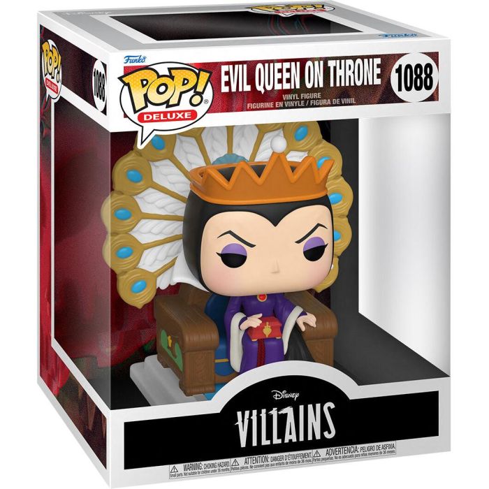 Funko Pop Deluxe Disney Villanos Reina Malvada de Blancanieves - Figura de Vinilo 14cm 2 Funko Pop Deluxe Disney Villanos Reina Malvada de Blancanieves - Figura de Vinilo 14cm 2