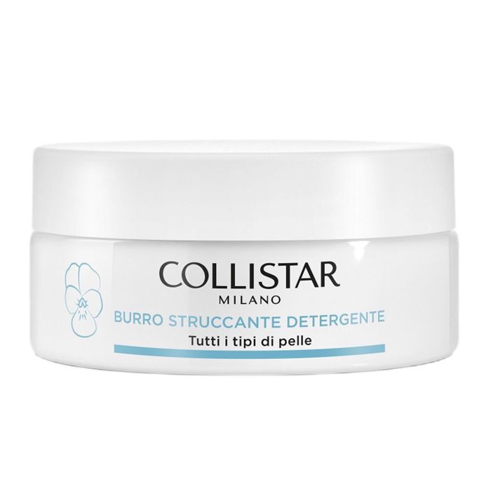 Collistar Bálsamo Limpiador Desmaquillante 100 ml. Elimina Maquillaje Resistente Piel Sensible. Se Transforma de Aceite a Leche. Vegano